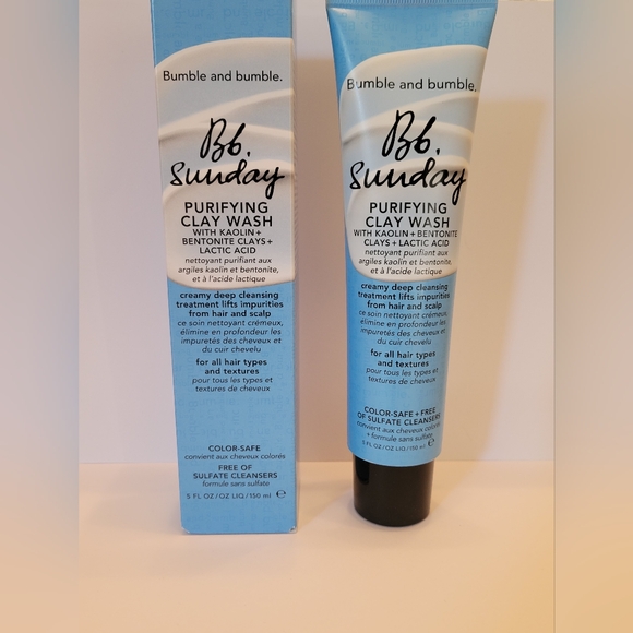 BUMBLE AND BUMBLE *Sunday Purifying Clay Wash* / 5 fl oz / New in box - Picture 2 of 5